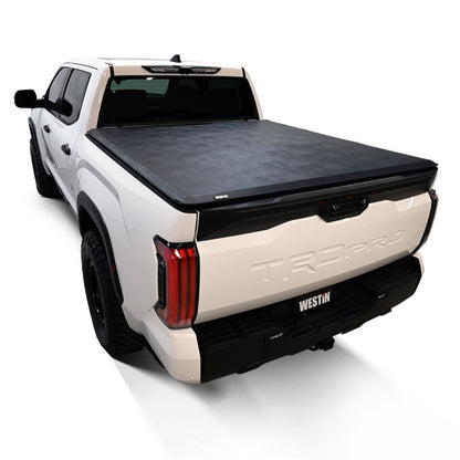 Westin 22-24 Toyota Tundra 5.5ft. Bed Soft Roll Tonneau Cover - Black 19-10285 19-10285 Photo - Mounted