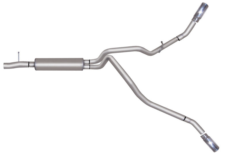 Gibson 05-06 Ford F-250 Super Duty Lariat 6.8L 2.5in Cat-Back Dual Extreme Exhaust - Stainless 69509 69509 Photo - Primary