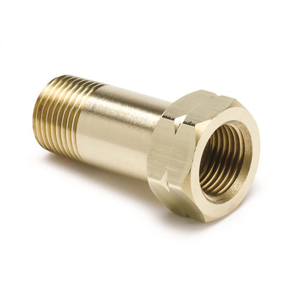 Autometer Fitting, Adapter, 3/8" Npt Male, Extension, Brass For Auto Gage Mech. 2373 Photo - Primary