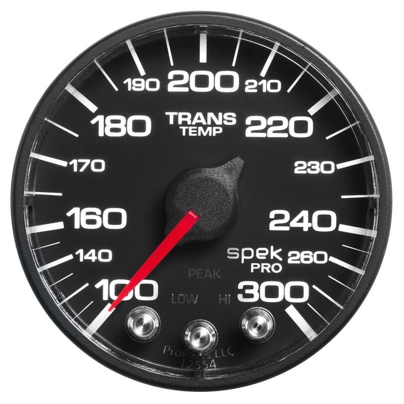 Autometer Spek-Pro 52.4mm 100-300 Deg F Digital Stepper Motor Trans Temp Gauge P342328 P342328 User 1