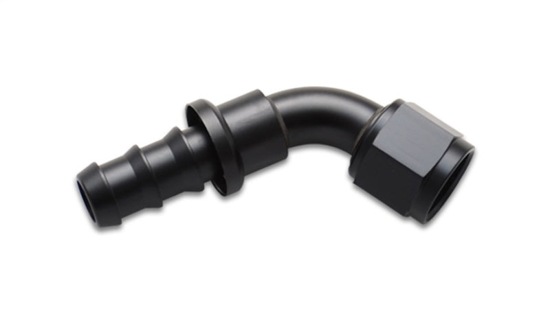 Vibrant Push-On 60 Degree Hose End Elbow Fitting; Size: -4AN 22604 Photo - Primary