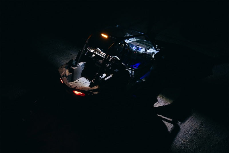 Rigid Chase, Rear Facing 5 Mode LED Light, Black Housing 90144 Photo - Mounted