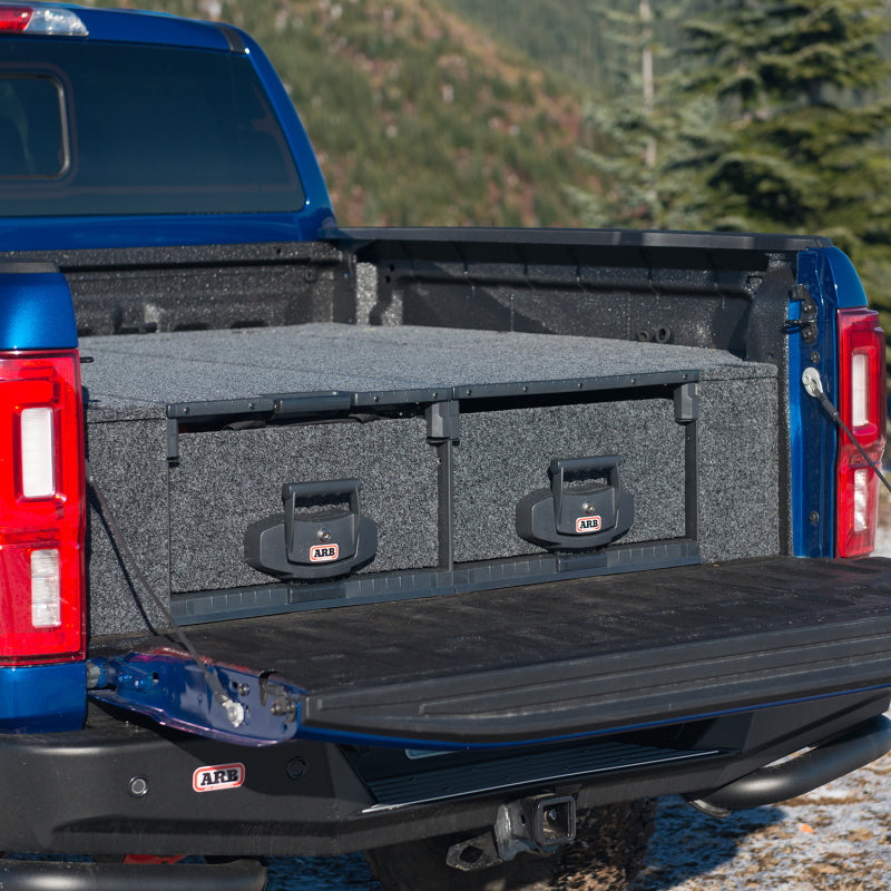ARB 19-20 Ford Ranger Supercrew Double Cargo Drawer Kit RDK5300020 RDK5300020 Photo - Mounted