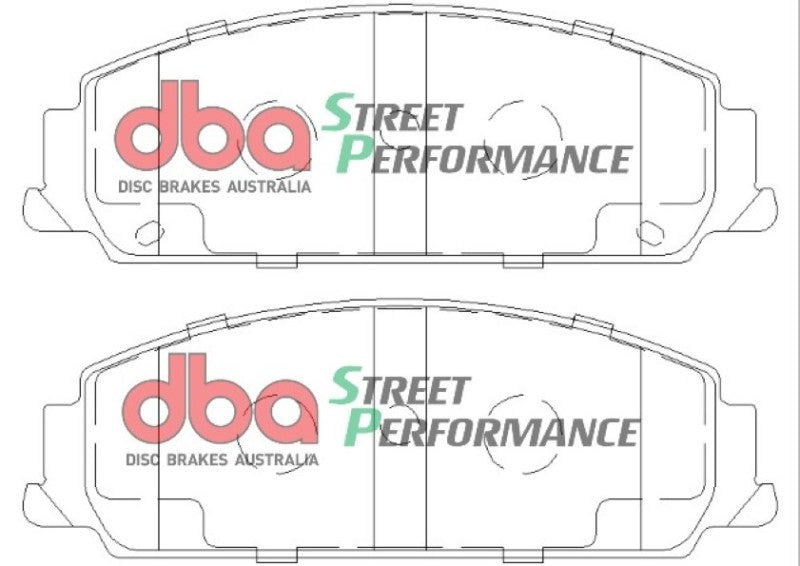 DBA 08-09 Pontiac G8 3.6 Base/6.0 SP500 Front Brake Pads DB1765SP DB1765SP Photo - out of package