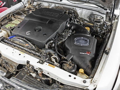 aFe Momentum GT Pro 5R Cold Air Intake System: Nissan Patrol (Y61) 01-16 I 54-76106 Photo - Mounted