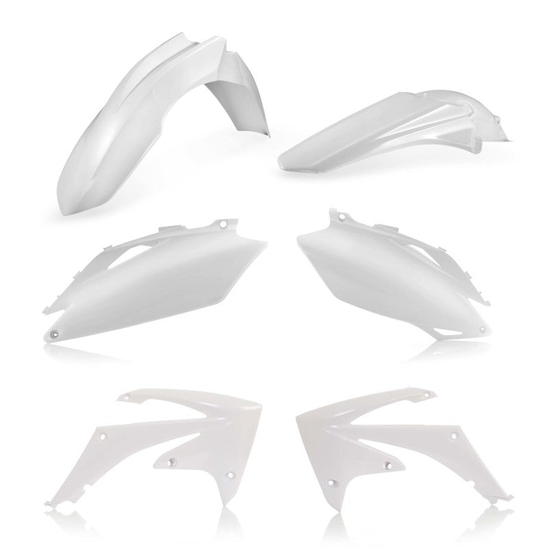 Acerbis 10-13 Honda CRF250R/ 09-12 CRF450R Plastic Kit - White 2141860002 2141860002 Photo - Primary