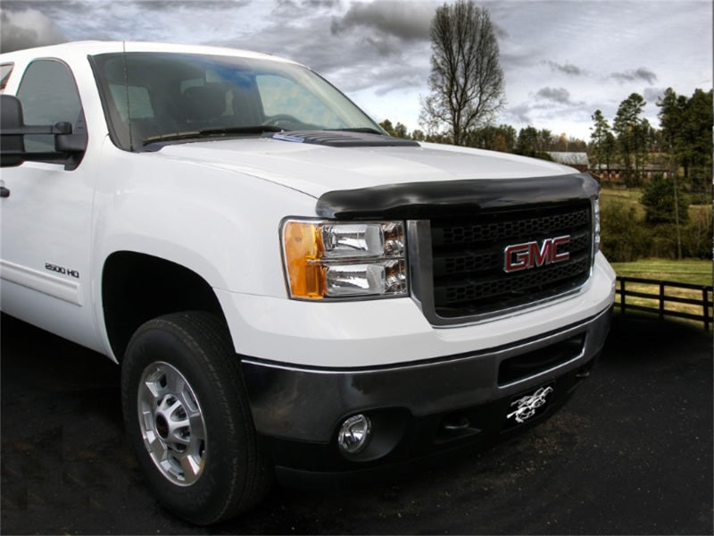Stampede Vigilante Premium Hood Protector,Smoke,For 2011-2014 GMC Sierra 2500 2049-2 Photo - Mounted
