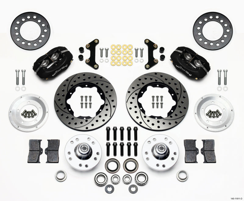 Wilwood FDL Front Kit,11.00", Drilled 49-54 Chevy / 53-62 Corvette 140-11811-D Photo - Primary