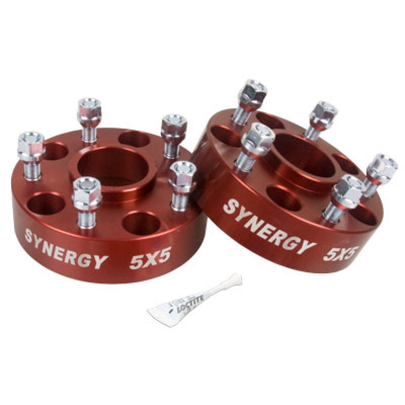 Synergy Mfg Synergy Jeep Hub Centric Wheel Spacers 5x5-1.50in Width 1/2-20 UNF Stud Size 4112-5-50-H 4112-5-50-H Photo - Primary