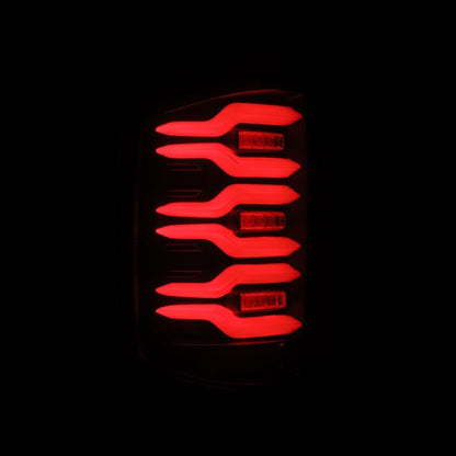 AlphaRex 14-18 Chevrolet Silverado Luxx-Series LED Tail Lights Black w/Activ Light/Seq Signal 620030 620030 User 5