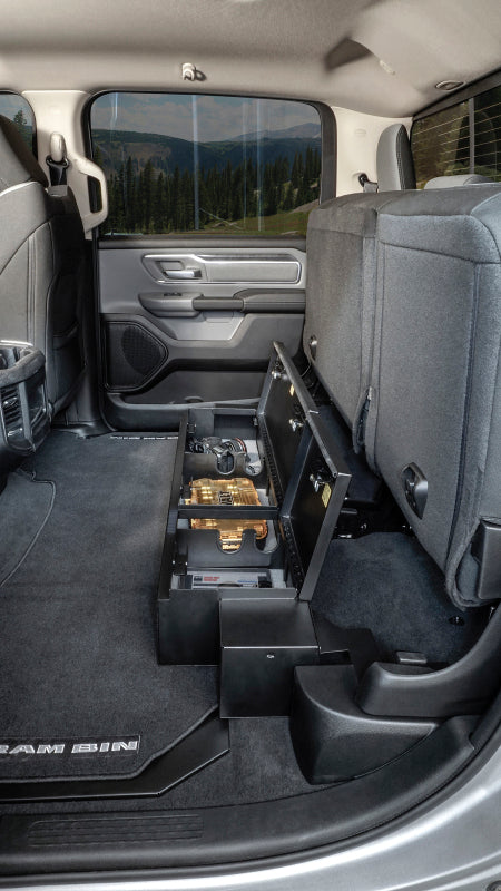 Tuffy Products Tuffy Underseat Lockbox W/ Key Lock For Ram Trucks Crew Cab 353-01 353-01 Photo - Mounted
