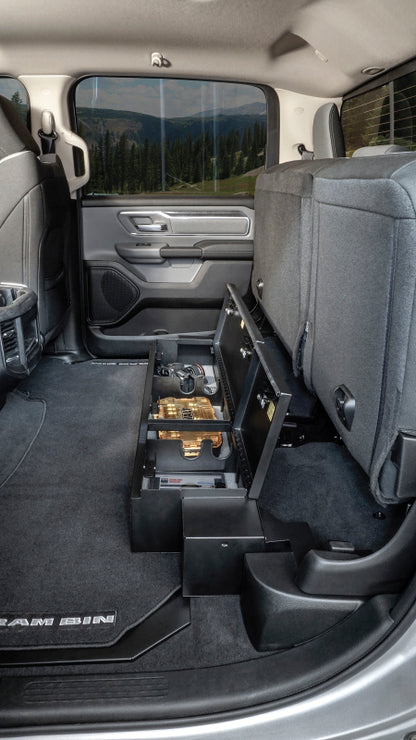 Tuffy Products Tuffy Underseat Lockbox W/ Key Lock For Ram Trucks Crew Cab 353-01 353-01 Photo - Mounted