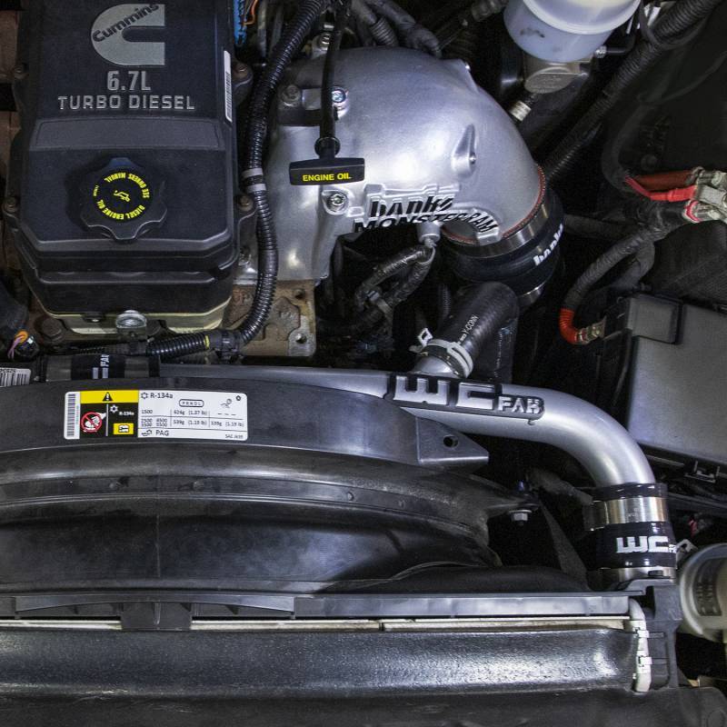Wehrli 13-15 Dodge Cummins 6.7L w/Dual Radiator Upper Coolant Pipe - Bengal Blue WCF100867-BB WCF100867-BB User 1