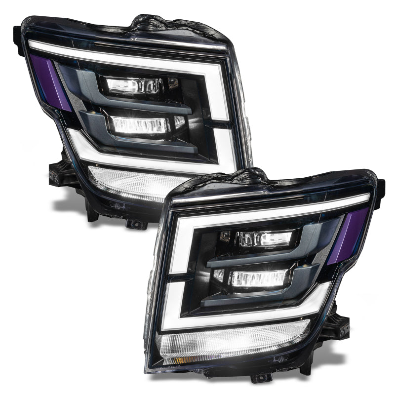 ORACLE Lighting Oracle 21-22 Nissan Titan Demon Eye RGB Headlight Upgrade Kit - ColorSHIFT w/o Controller 1464-334 1464-334 Photo - out of package