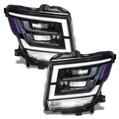ORACLE Lighting Oracle 21-22 Nissan Titan Demon Eye RGB Headlight Upgrade Kit - ColorSHIFT w/o Controller 1464-334 1464-334 Photo - out of package