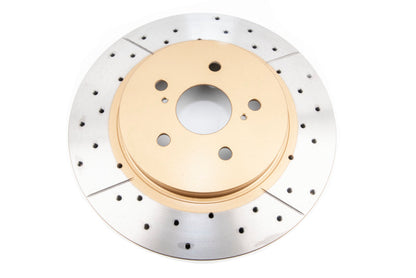 DBA 04-06 Lexus RX330 Front Drilled & Slotted Street Series Rotor 2702X 2702X Photo - out of package