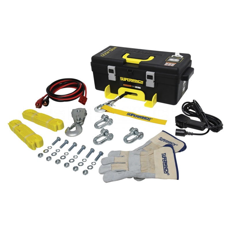 Superwinch 4000 LBS 12 VDC 3/16in x 50ft Synthetic Rope Winch2Go 1140232 1140232 Photo - Primary