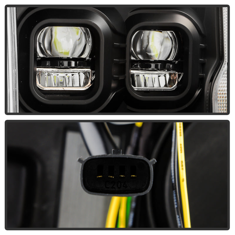 SPYDER Ford F150 20-21 Quad High-Power LED Module - Black (PRO-YD-FF15021HALAP-SBSEQ-BK) 5088833 5088833 User 3