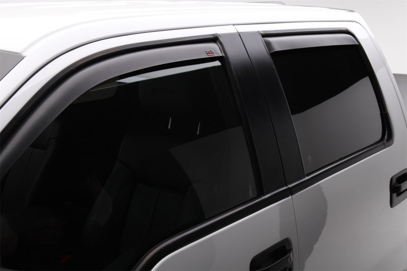 EGR 15+ Ford F150 Super Cab In-Channel Window Visors - Set of 4 - Matte (573475) 573475 573475 Photo - Mounted