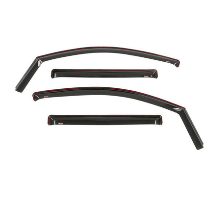 Westin 2016-2018 Nissan Titan XD/Titan Wade In-Channel Wind Deflector 4pc - Smoke 72-69483 72-69483 Photo - Primary