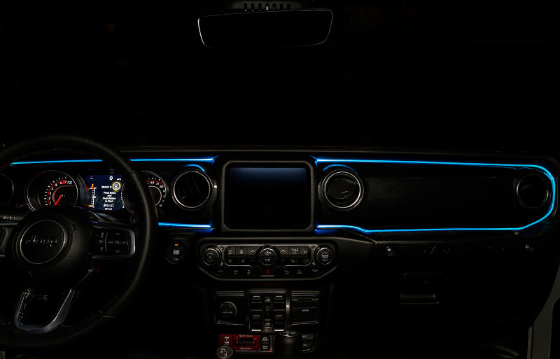 ORACLE Lighting Jeep Wrangler JL / Gladiator JT ColorSHIFT Fiber Optic LED Interior Kit 4236-333 4236-333 Photo - lifestyle view