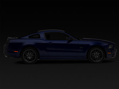 Raxiom 10-14 Ford Mustang Axial Series LED Side Marker Lights (Smoked) 412496 412496 Photo - Close Up