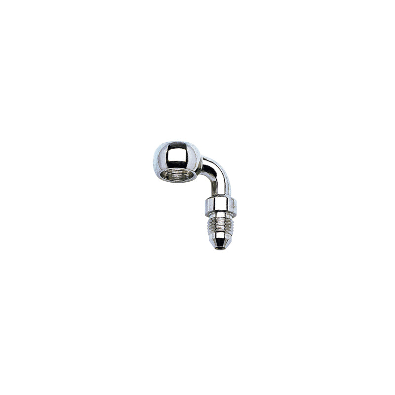Russell -3 AN 10mm (3/8 Inch) Banjo Bolt - 90° Brake Adapter Fitting 640541 Photo - Primary