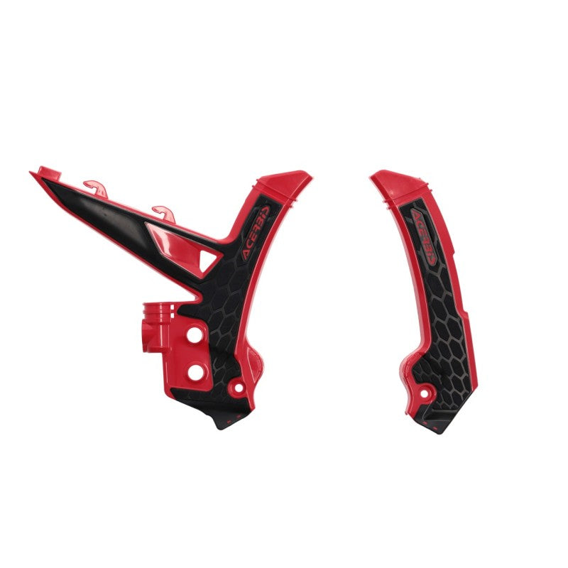 Acerbis 2024 GasGas MC/ MC-F/ EC/ EC-F/ EX250/300 EX-F Frame Guards- X-Grip - Red/Black 2984761018 2984761018 Photo - Primary
