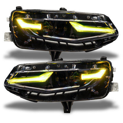 ORACLE Lighting Oracle 19-21 Chevy Camaro LS/LT RGB+A Headlight DRL Upgrade Kit - ColorSHIFT w/ BC1 Controller 1418-335 1418-335 Photo - Unmounted