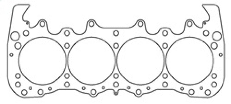 Cometic Head Gasket w/ 4.9in Bore Centers 4-Layer Bore: 4.720in C5438-040 Photo - Unmounted