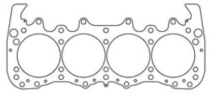 Cometic Head Gasket w/ 4.9in Bore Centers Bore: 4.685in x .051in C5443-051 Photo - Unmounted