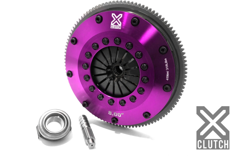 XCLUTCH 88-91 Honda CRX Si 1.6L 8in Single Solid Ceramic Clutch Kit XKHN20521-1E XKHN20521-1E Photo - Primary