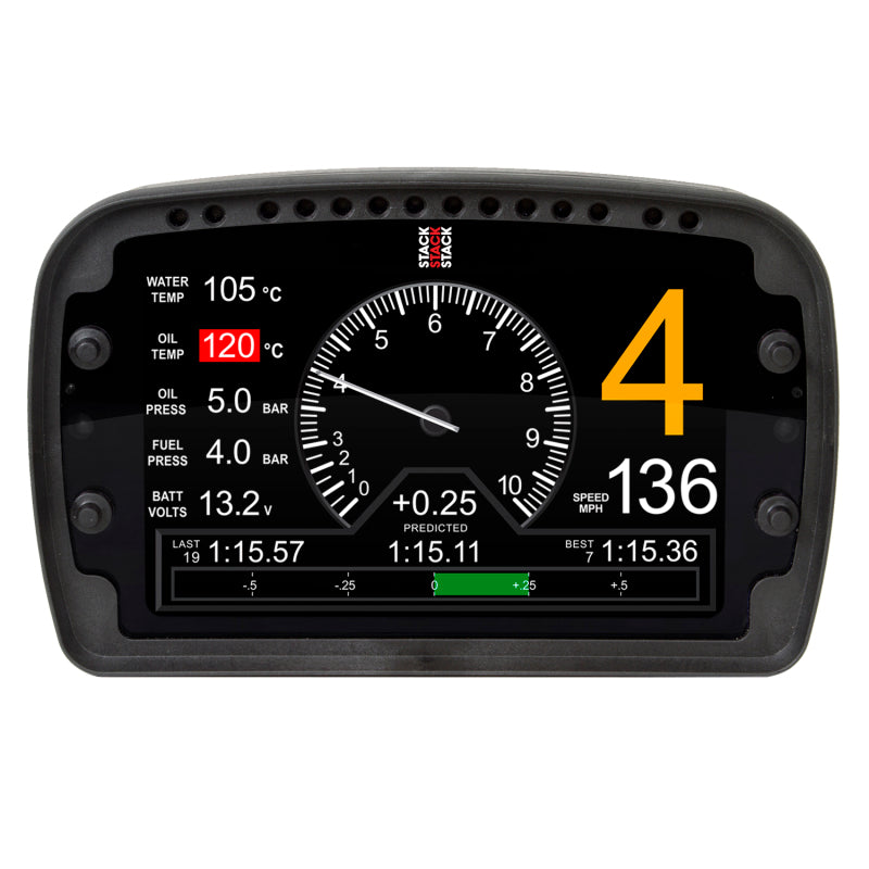 AutoMeter LCD Action Replay Dash, 0-3-8K RPM (PSI, DEG. F, MPH) ST9918 ST9918 User 1