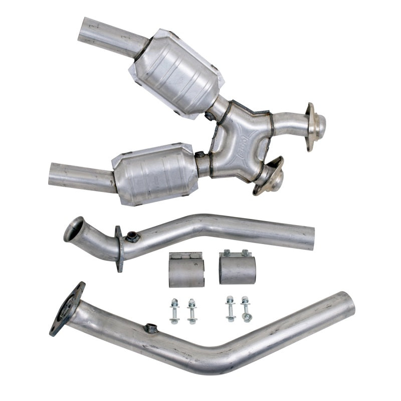 BBK Performance 99-04 Mustang 4.6L 2.5 X-Pipe W/ Converters 1670 Photo - Unmounted