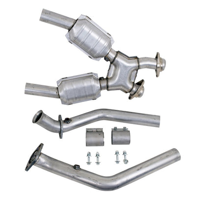 BBK Performance 99-04 Mustang 4.6L 2.5 X-Pipe W/ Converters 1670 Photo - Unmounted