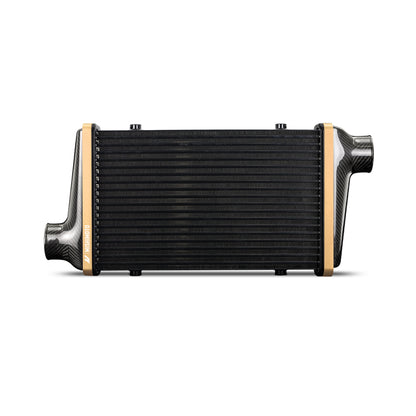 Mishimoto Universal Carbon Fiber Intercooler - Gloss Tanks - 525mm Black Core - C-Flow - BL V-Band MMINT-UCF-G5B-C-BL MMINT-UCF-G5B-C-BL User 1