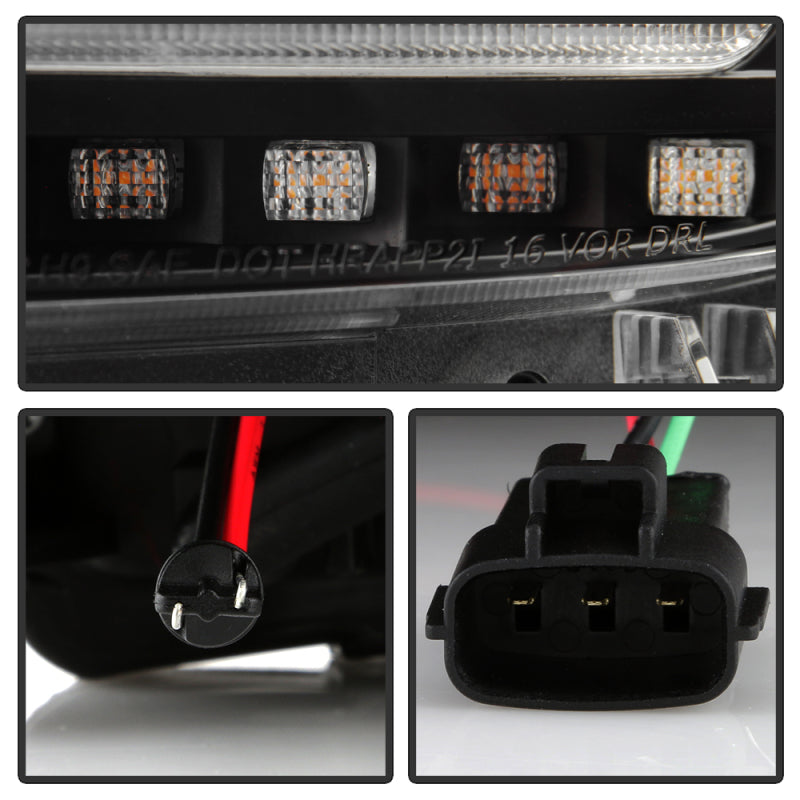 Spyder 16-20 Toyota Tacoma Halogen Model Only High-Power LED Headlights - Black PRO-YD-TT16HALAP-BK 5088376 5088376 User 4