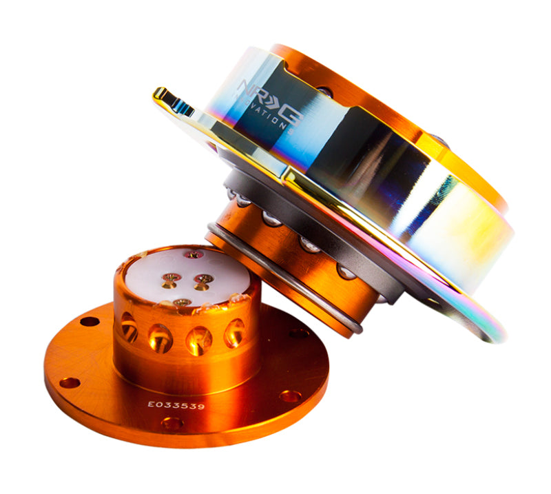 NRG Quick Release Gen 2.5 - Rose Gold Body / Neochrome Ring SRK-250RG/MC SRK-250RG/MC Photo - Primary