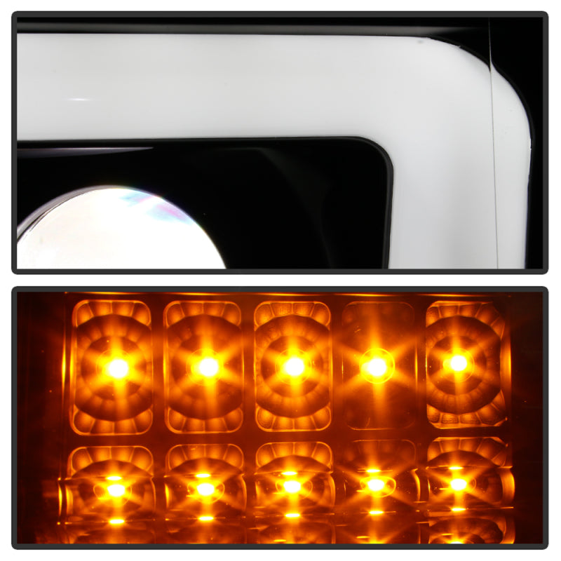 Spyder Ford F150 09-14 Halogen Light Bar Projector Headlights Black PRO-YD-FF15009PL-SEQ-BK 5087560 5087560 User 6