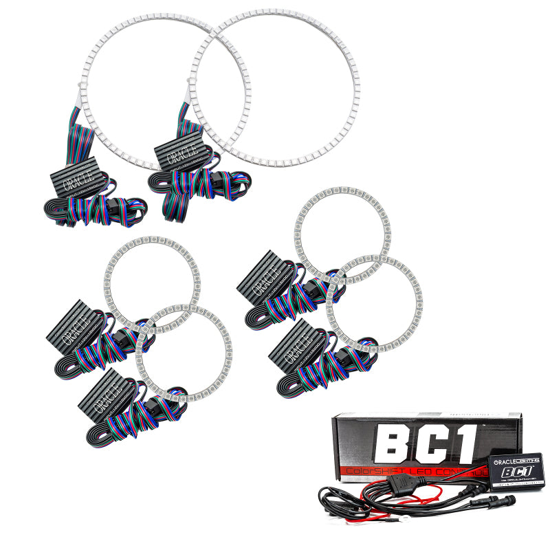 ORACLE Lighting Oracle Nissan Frontier 01-04 Halo Kit - Triple - ColorSHIFT w/ BC1 Controller 3564-335 3564-335 Photo - Primary