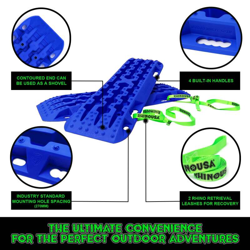 Rhino USA Recovery Traction Boards - Blue (Pair) RG-TB42X13-BLU RG-TB42X13-BLU User 3