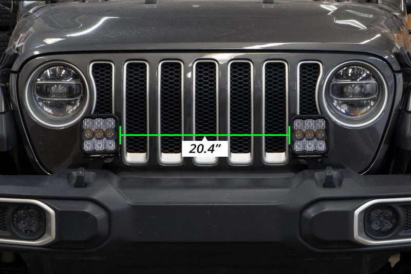 Diode Dynamics 18-21 Jeep JL Wrangler SS5 Bumper LED Pod Light Kit - Sport Yellow Combo DD7288 DD7288 User 3