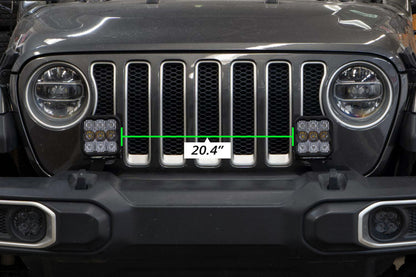 Diode Dynamics 18-21 Jeep JL Wrangler SS5 Bumper LED Pod Light Kit - Sport Yellow Combo DD7288 DD7288 User 3