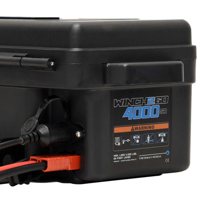 Superwinch 4000 LBS 12 VDC 3/16in x 50ft Synthetic Rope Winch2Go 1140232 1140232 Photo - Close Up