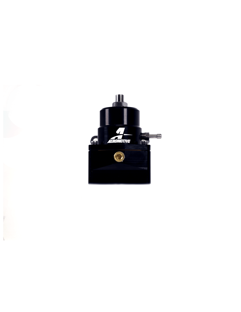 Aeromotive A1000-6 Injected Bypass Adjustable EFI Regulator (2) -6 Inlet/(1) -6 Return - Black 13131 13131 Photo - Close Up