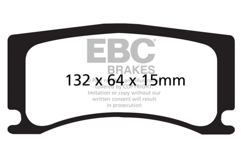 EBC 08-09 Jaguar XKR 4.2L Supercharged (Portfolio) Bluestuff Rear Brake Pads DP52112NDX DP52112NDX Photo - Primary