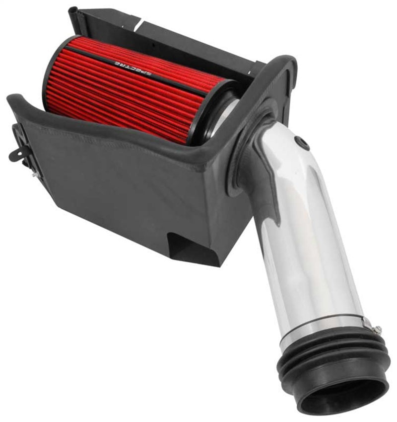 Spectre 94-97 Ford SD 7.3L DSL Air Intake Kit - Polished w/Red Filter 9059 9059 Photo - Unmounted