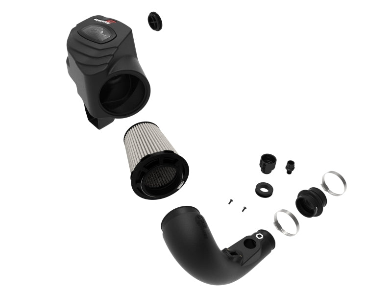 aFe Momentum GT Cold Air Intake System w/Pro Dry S Filter 17-21 BMW 530 L4-2.0L 50-70067D 50-70067D Photo - Unmounted