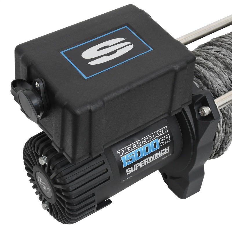 Superwinch 15000lb Winch 15/32in x 78ft Synthetic Rope SUP1515001 1515001 Photo - Unmounted