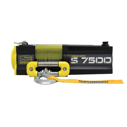 Superwinch 7500 LBS 12 VDC 5/16in x 54ft Steel Rope S7500 Winch 1475200 1475200 Photo - Close Up
